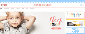Baby Store - the best free Shopify themes for kids store